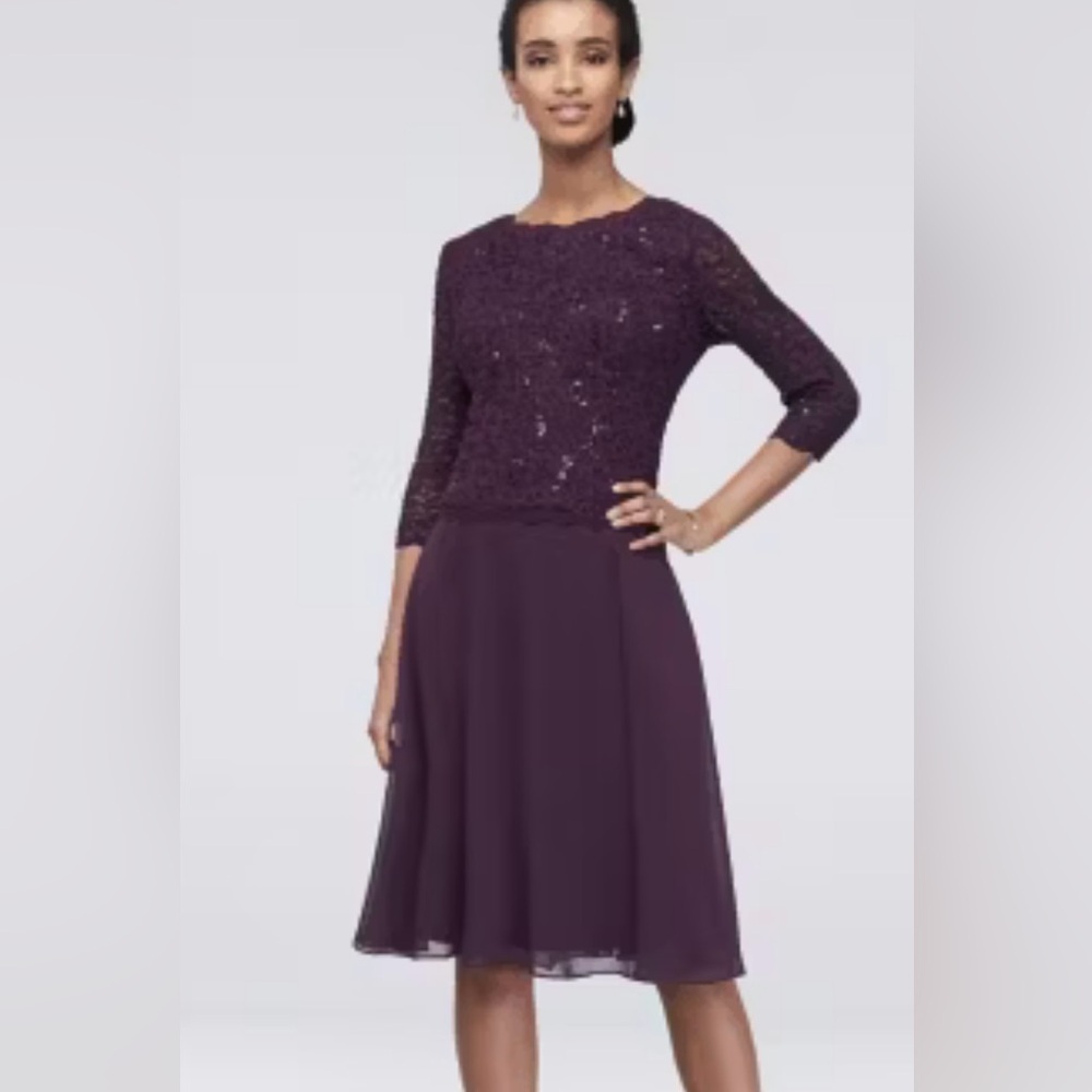 NWT  Alex Evenings dress  SZ 14.